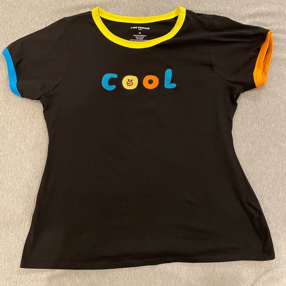 Line Friends ringer tee